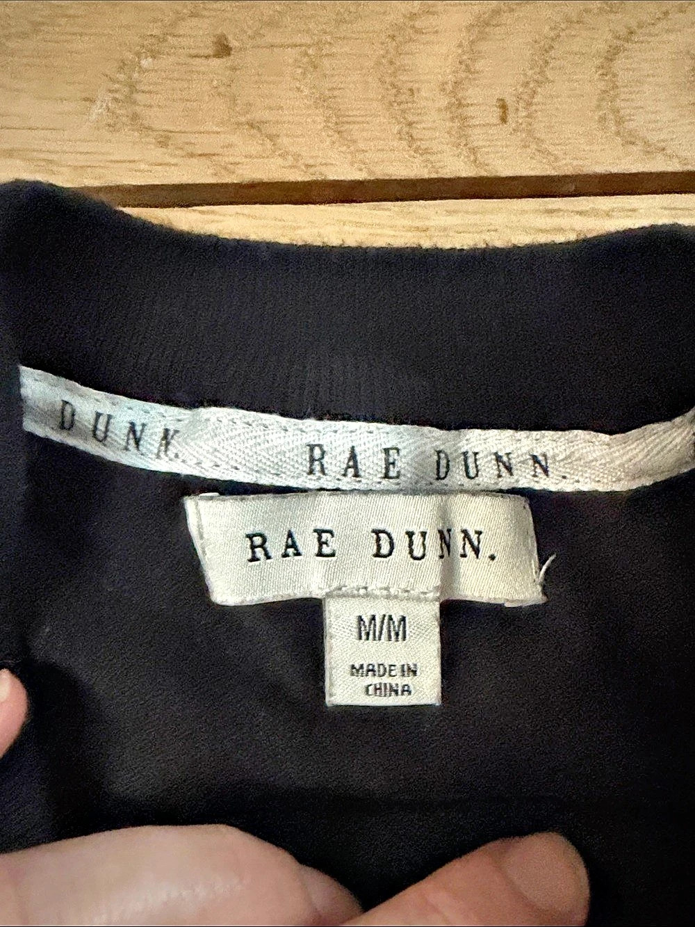 Rae Dunn Be Kind Black Pullover Sweater Medium - Picture 3 of 3